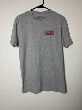 Coastland Bigfoot Graphic T Shirt Mens Large Gray Sasquatch Beer USA